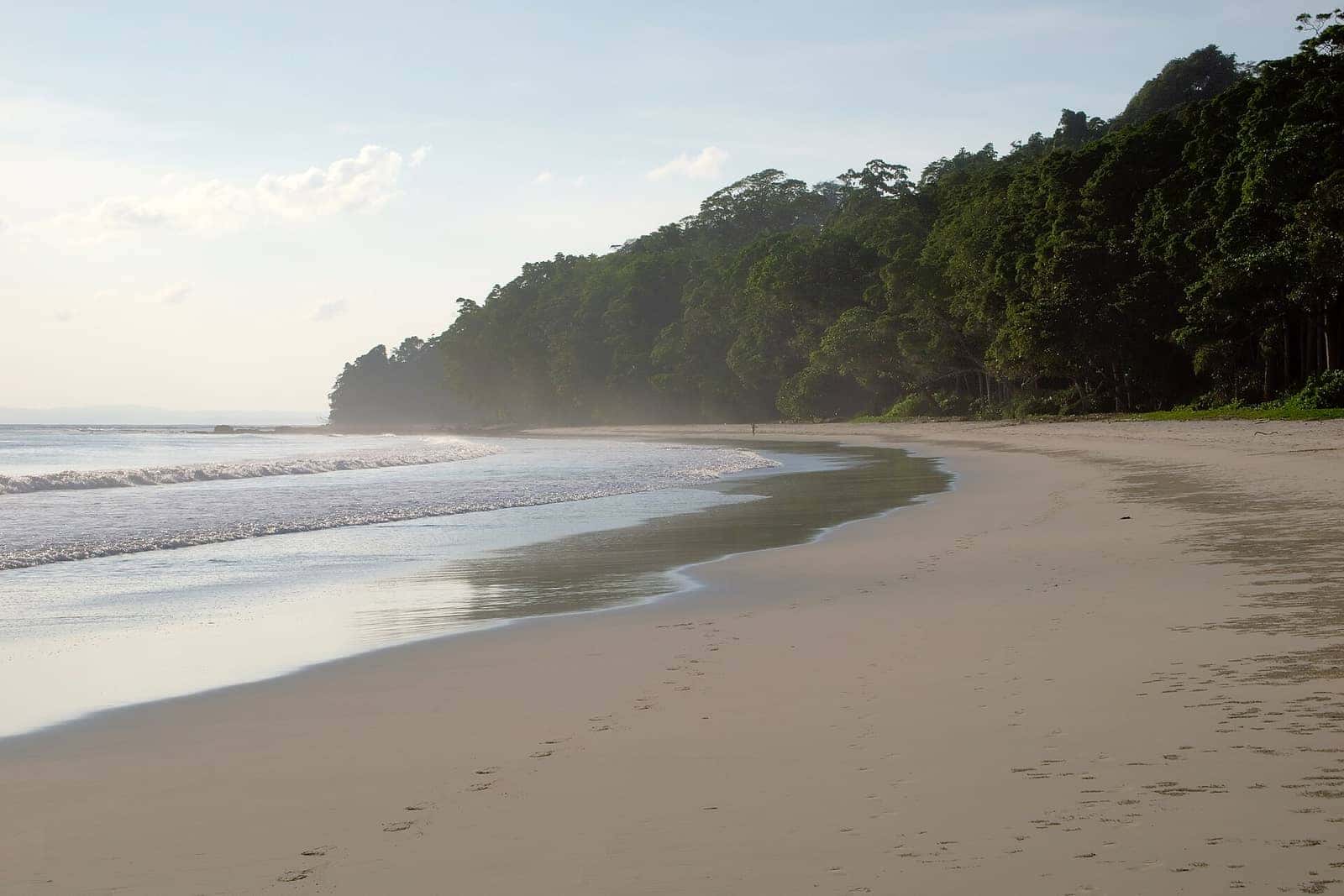 Radhanagar Beach on Havelock Island (Swaraj Dweep) before sunset