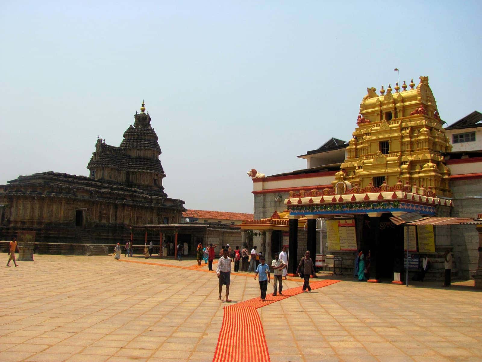 The Sri Sharadamba and Vidyashankara temples at Sringeri